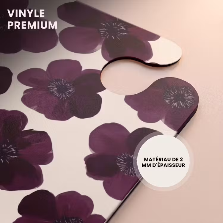 CaseSwap™ - Fleurs - Aquarelle - Violet — 5