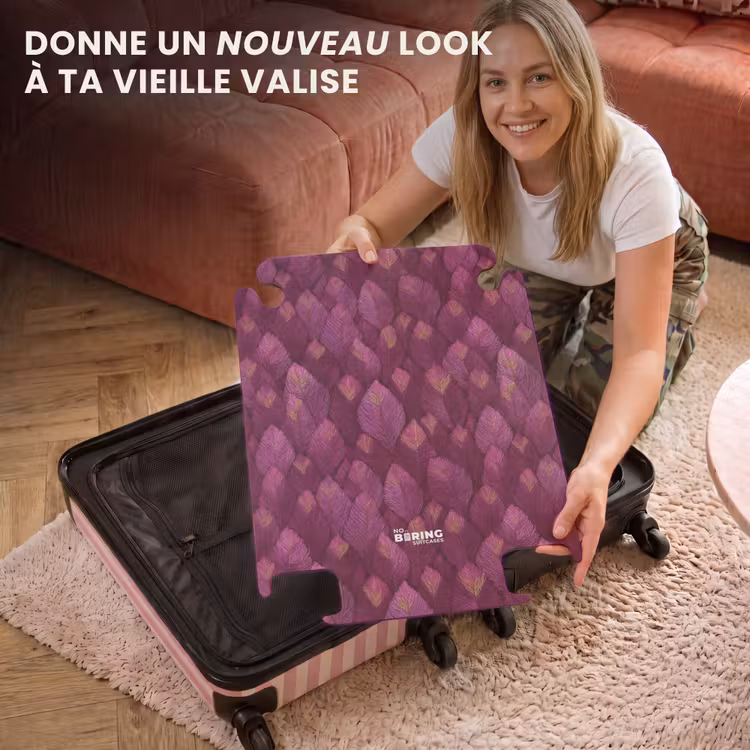 CaseSwap™ - Feuilles - Motif - Bourgogne — 3