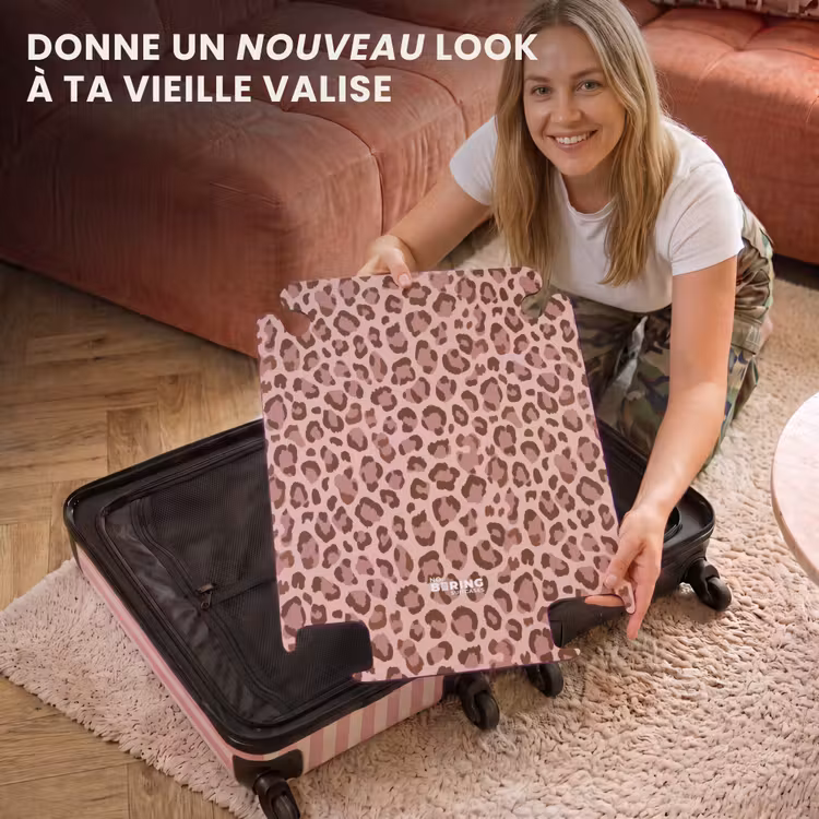 CaseSwap™ - Léopard - Motif - Rose — 3
