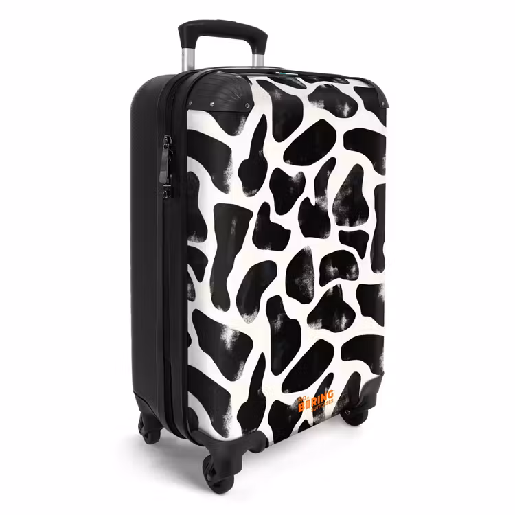 CaseSwap - Motif animalier - Taches - Noir - Blanc — 2