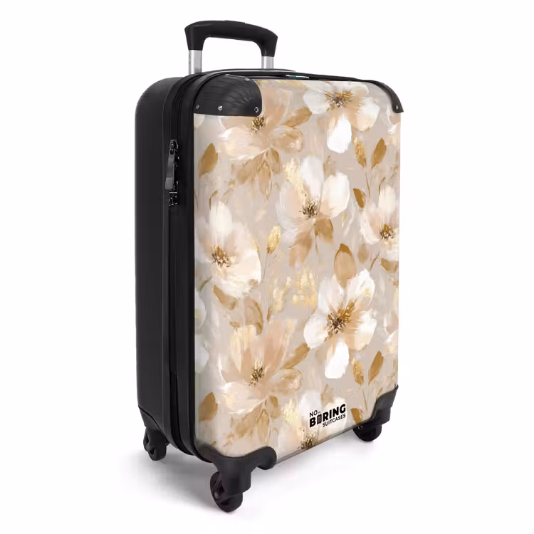 CaseSwap™ - Fleurs - artistique - or — 2