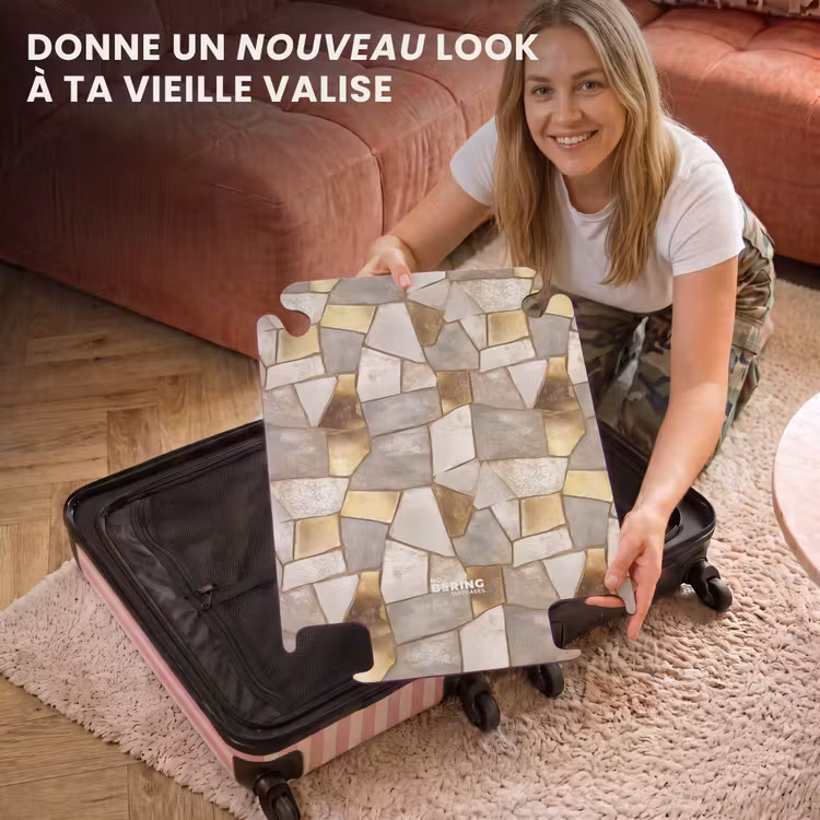 CaseSwap™ - Mosaïque - Marbre - Or — 3