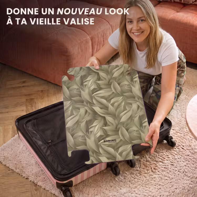 CaseSwap™ - Feuilles - Moderne - Vert — 3