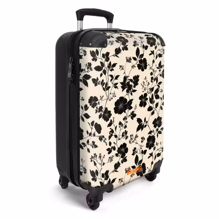 CaseSwap - Fleurs - Motif - Noir — 2