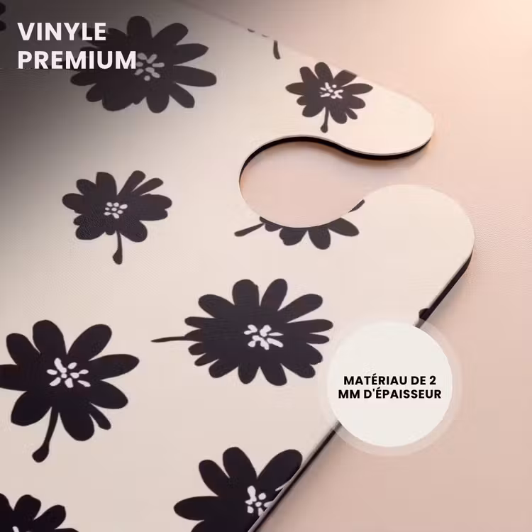 CaseSwap - Marguerites - Graphique - Noir - Beige — 5