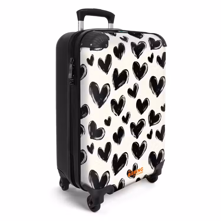 CaseSwap™ - Coeurs - Motif - Noir — 2