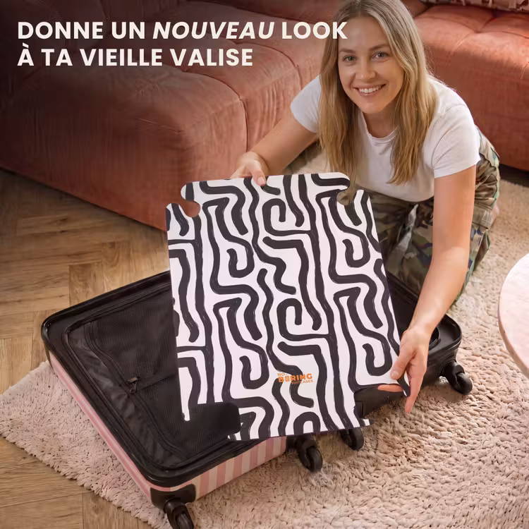 CaseSwap™ - Moderne - Lignes - Noir — 3