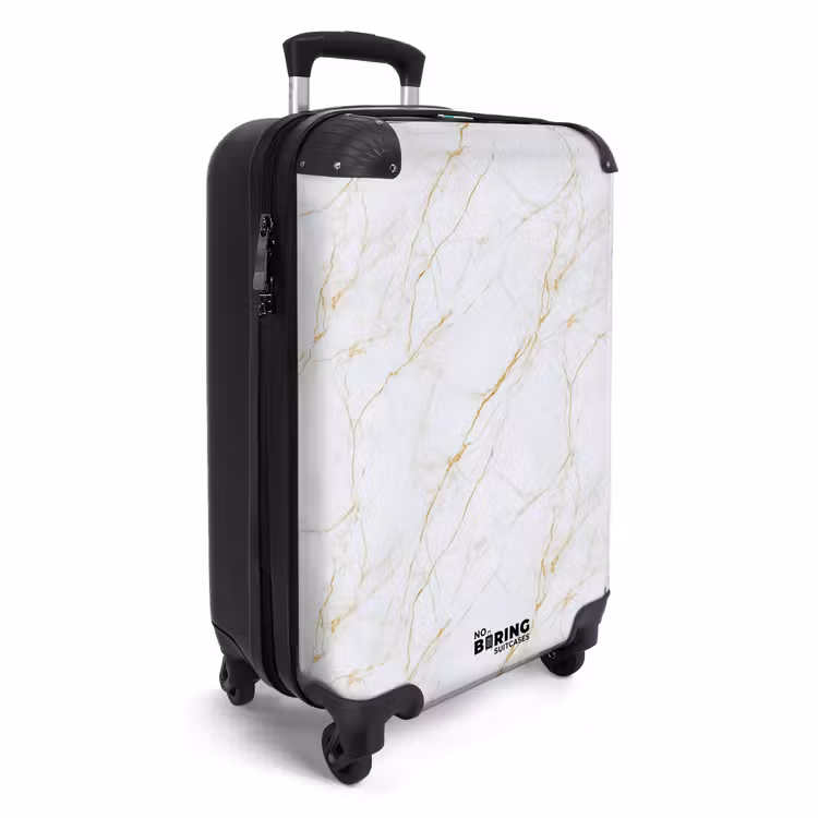 CaseSwap™ - Blanc - Marbre - Or - Luxueux — 2