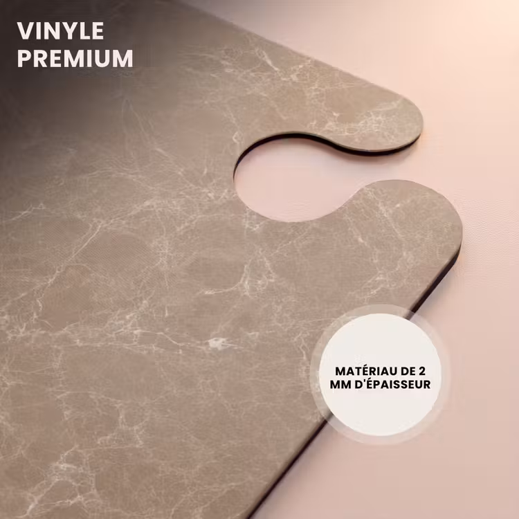 CaseSwap™ - Beige - Marbre - Veines blanches — 5