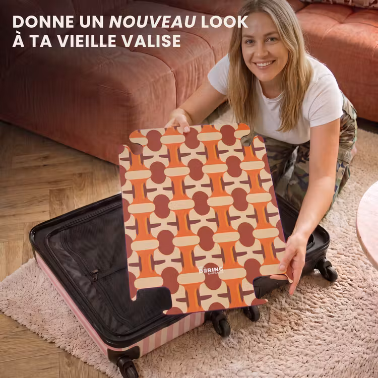 CaseSwap - Géométrique - Rétro - Orange — 3