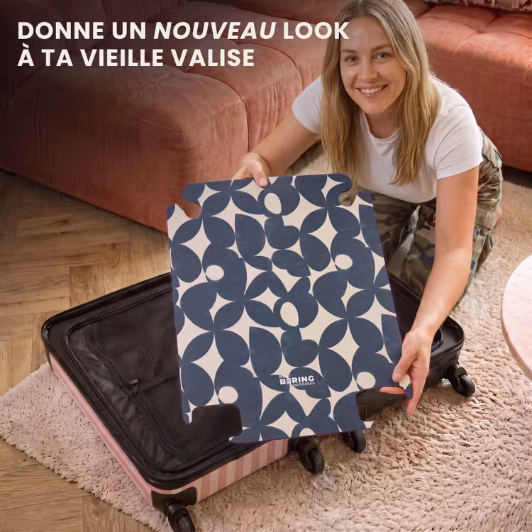 CaseSwap™ - Moderne - Géométrique - Bleu — 3