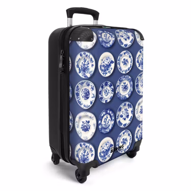 CaseSwap™ - Assiettes - Floral - Bleu — 2