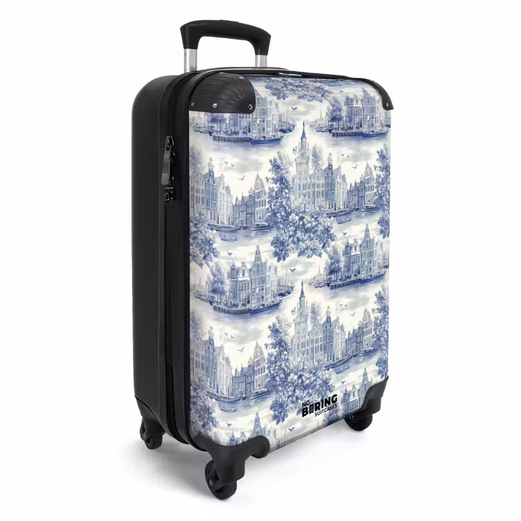 CaseSwap™ - Maisons - Arbres - Eau - Oiseaux - Bleu — 2