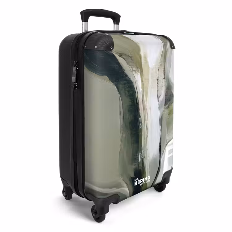 CaseSwap™ - Nature - Abstrait - Vert - Coups de pinceau — 2