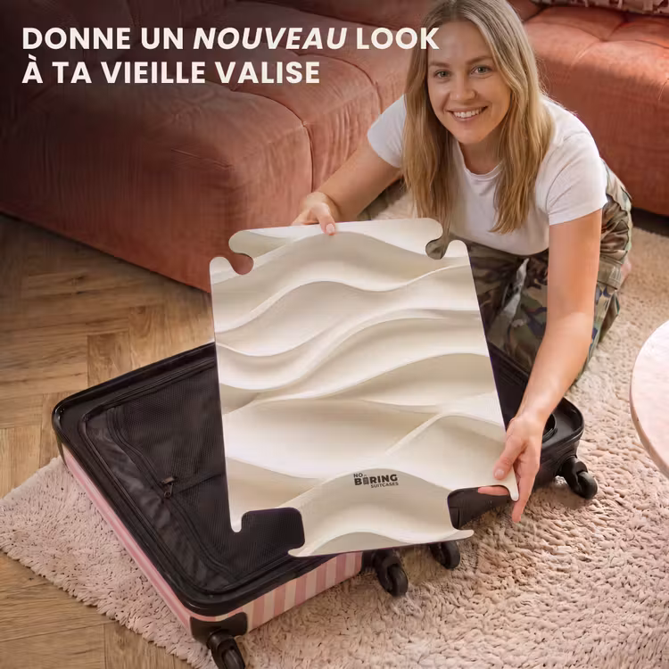 CaseSwap™ - Lignes - Ondulées - Crème — 3