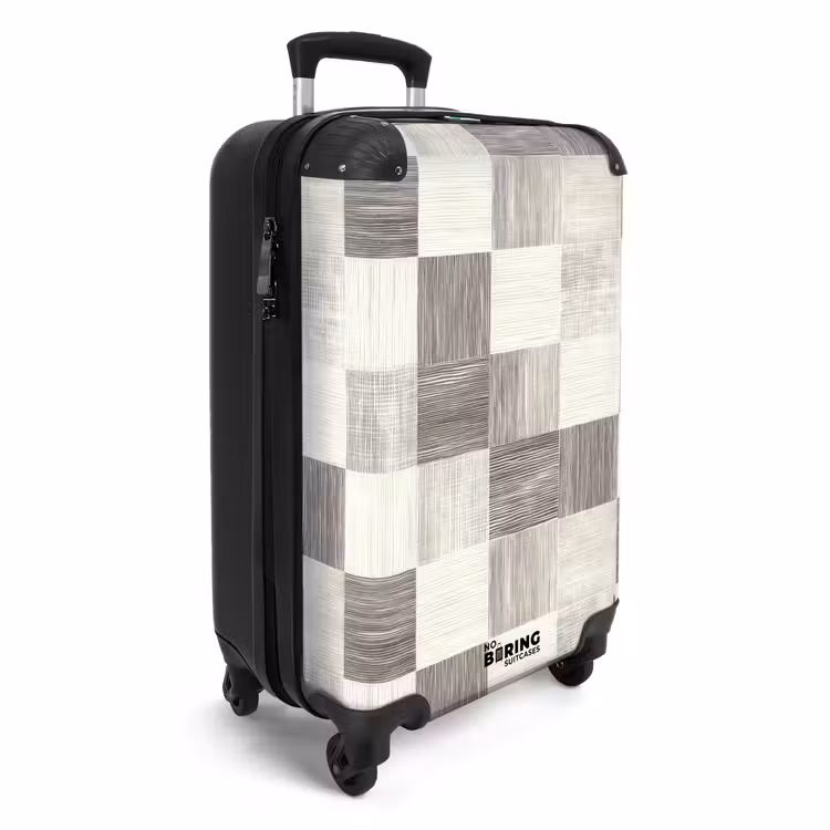 CaseSwap - Motif - damier - grain de bois — 2