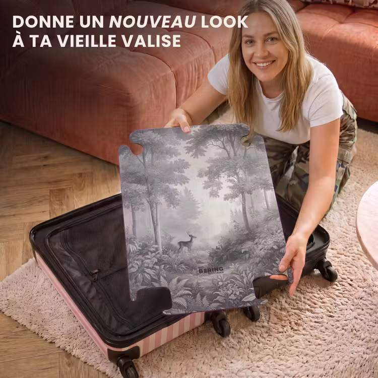 CaseSwap - Forêt - Cerf - Noir - Blanc — 3