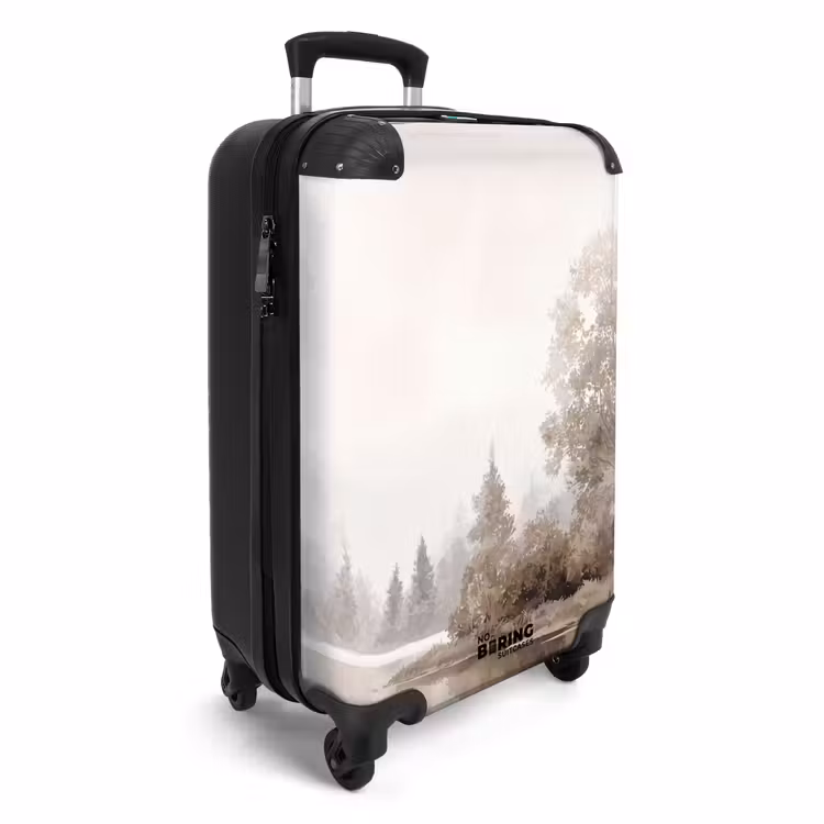 CaseSwap™ - Paysage fluvial - Minimaliste - Tons de terre — 2