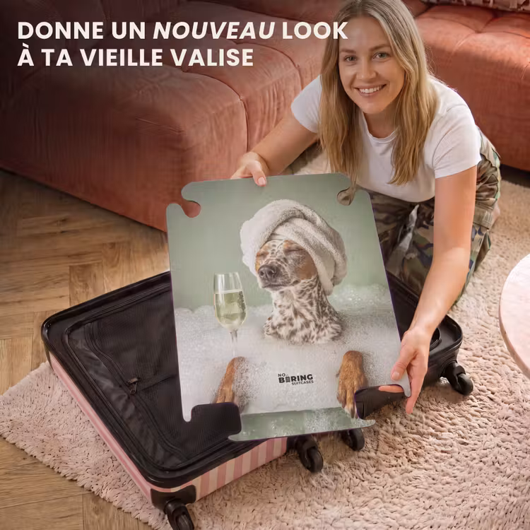CaseSwap™ - Chien - Bain - Champagne - Serviette — 3