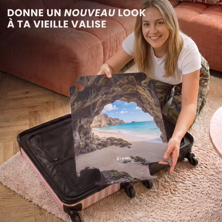 CaseSwap™ - Grotte - Plage - Mer - Bleu — 3