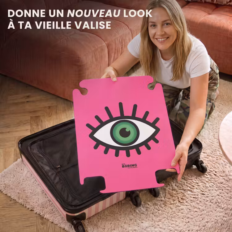 CaseSwap™ - Minimaliste - Oeil - Rose — 3