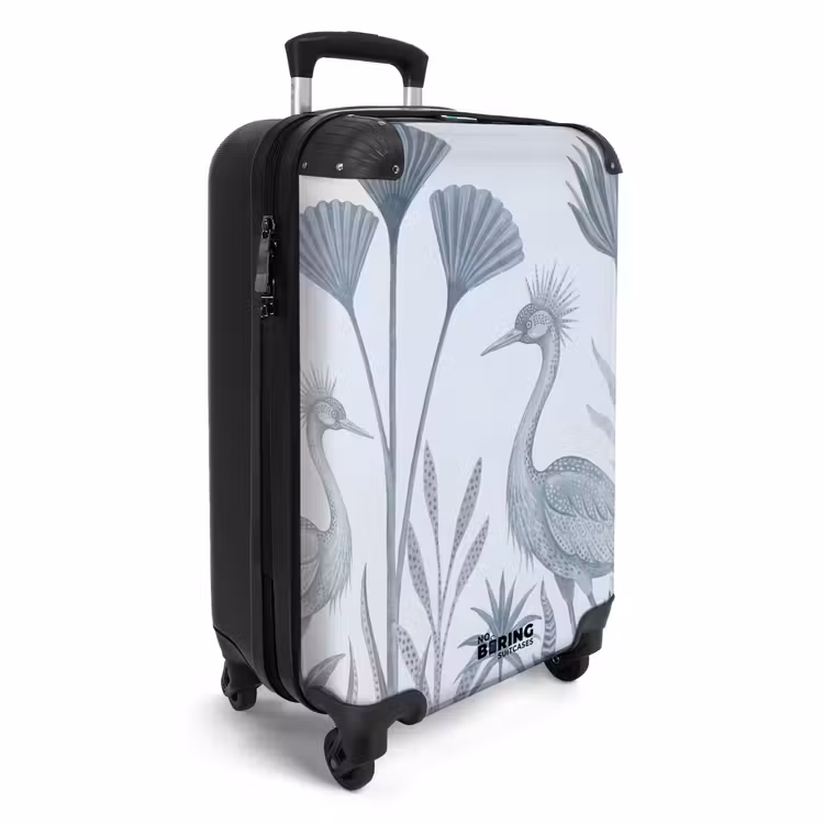 CaseSwap™ - Oiseau - Tropical - Illustration - Bleu-gris - Nature — 2