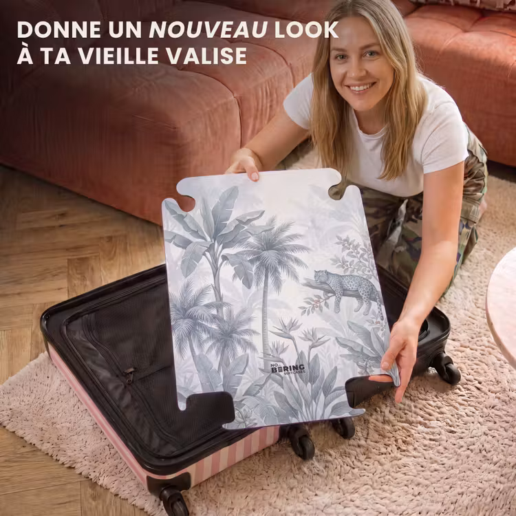 CaseSwap™ - Chat - Forêt tropicale - Moderne - Gris — 3