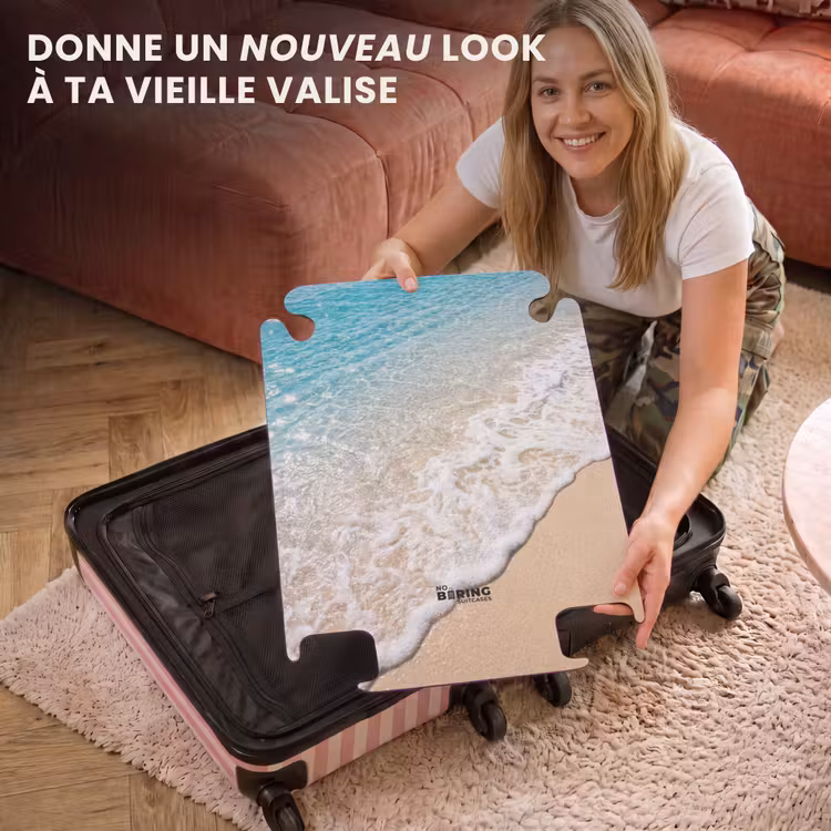 CaseSwap™ - Plage - Eau - Nature - Bleu - Beige — 3