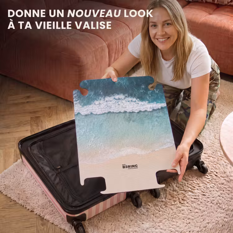 CaseSwap™ - Plage - Mer - Vagues - Nature - Bleu — 3