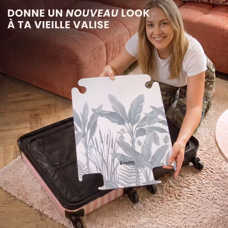 CaseSwap™ - Plantes - Feuilles - Nature - Gris — 3