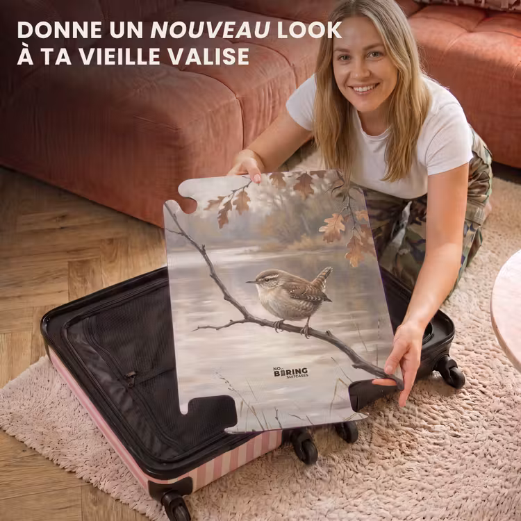 CaseSwap™ - Troglodyte mignon - Branche - Rivière - Nature - Ambiance — 3