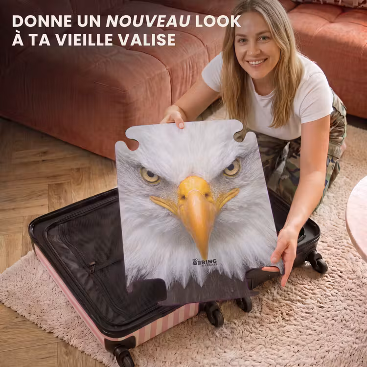 CaseSwap™ - Américain - Aigle de mer - Portrait - Jaune — 3