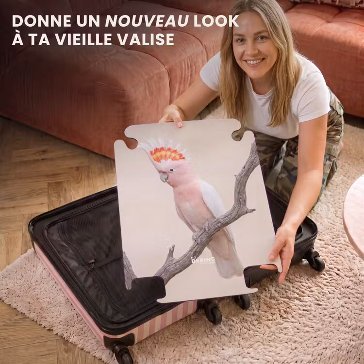 CaseSwap - Perroquet - Branche - Rose — 3