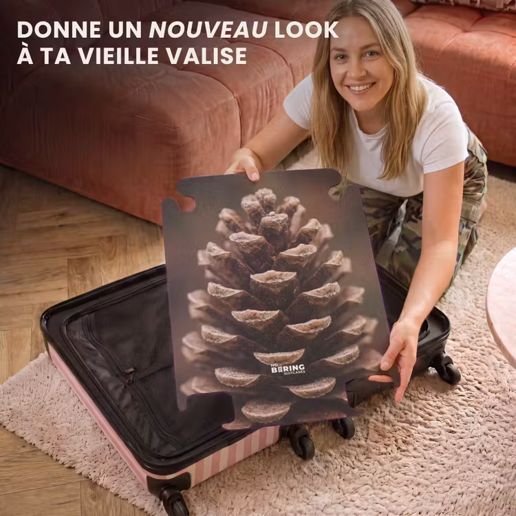 CaseSwap - Pomme de pin - Forêt - Automne - Marron - Chaleureux — 3