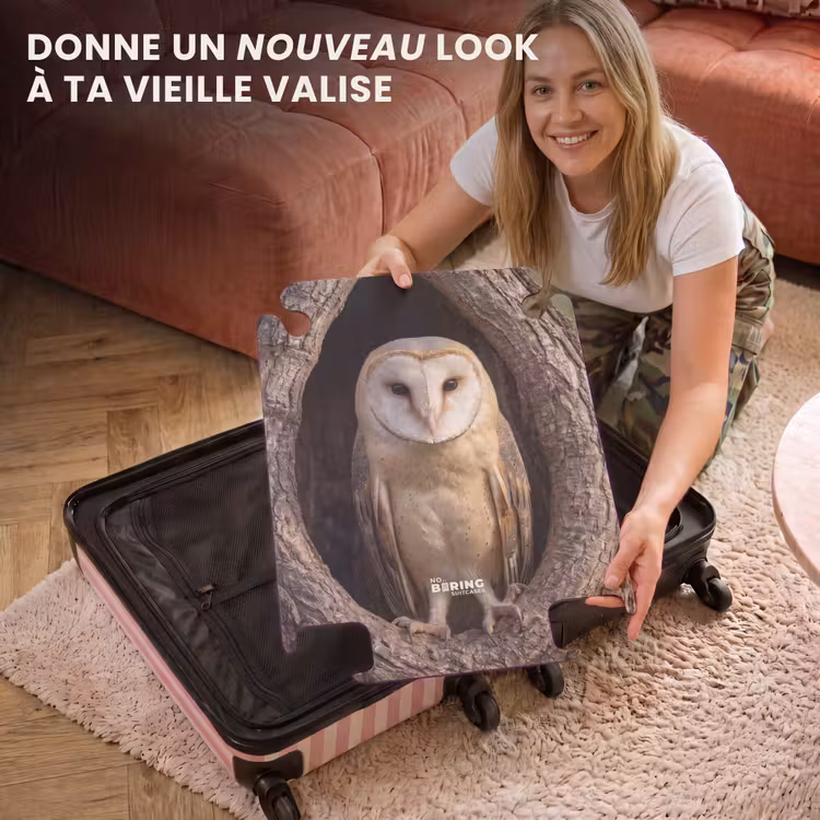 CaseSwap™ - Chouette effraie - Arbre - Nature - Marron — 3
