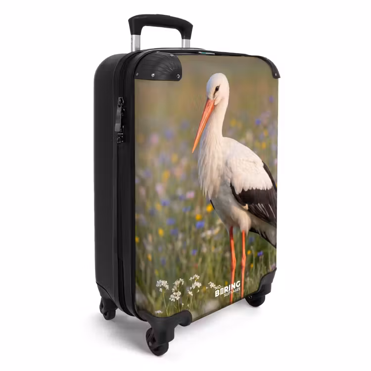 CaseSwap™ - Cigogne - Fleurs - Prairie - Coloré — 2