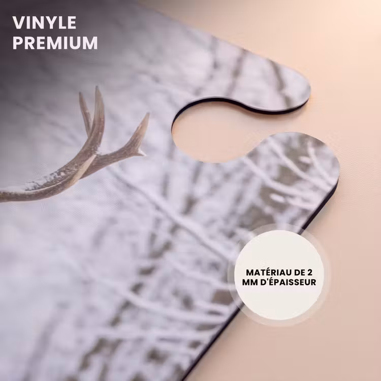 CaseSwap™ - Cerf - Hiver - Forêt - Nature - Blanc — 5