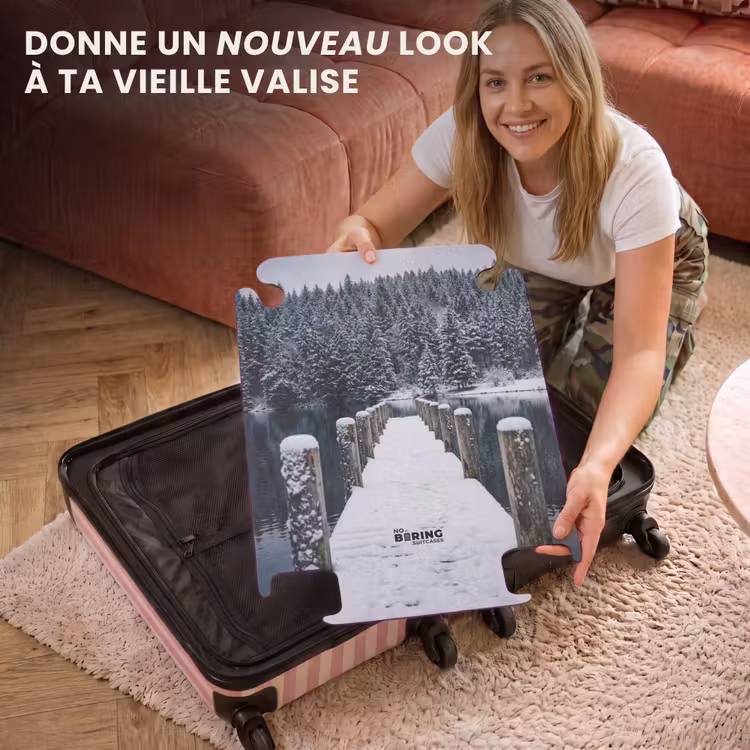 CaseSwap™ - Embarcadère - Lac - Neige - Montagnes - Apaisant — 3