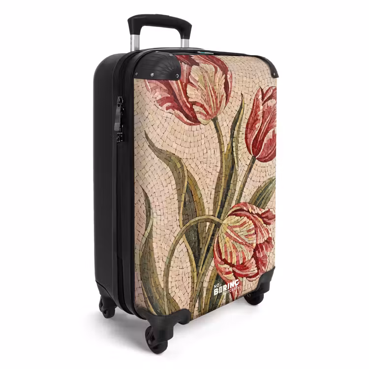 CaseSwap™ - Fleurs - Mosaïque - Rouge - Vert - Art — 2