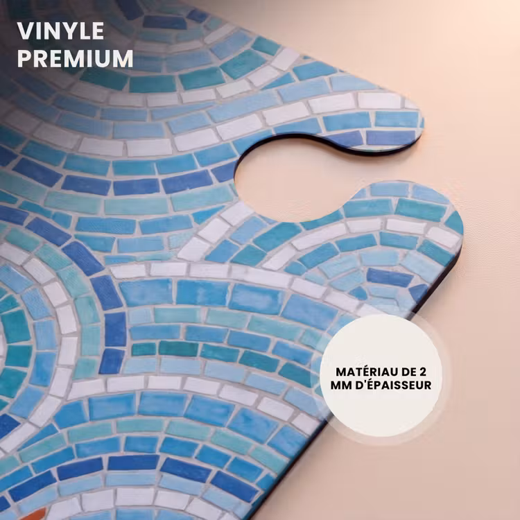 CaseSwap - Poisson - Mosaïque - Eau - Décoratif - Bleu — 5