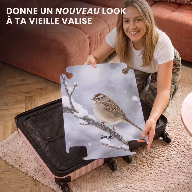 CaseSwap™ - Oiseau - Branche - Neige - Hiver — 3