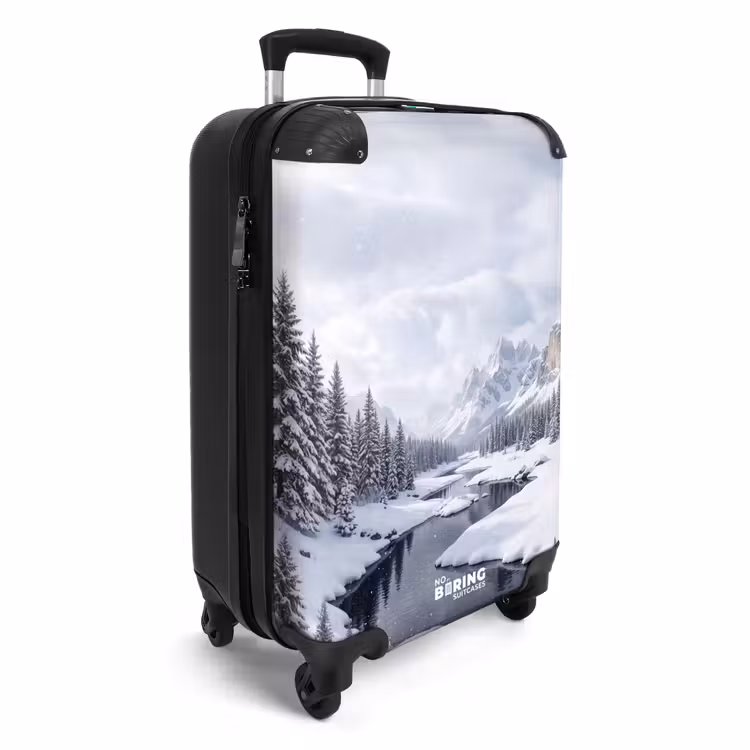 CaseSwap™ - Paysage enneigé - Montagnes - Rivière - Hiver — 2