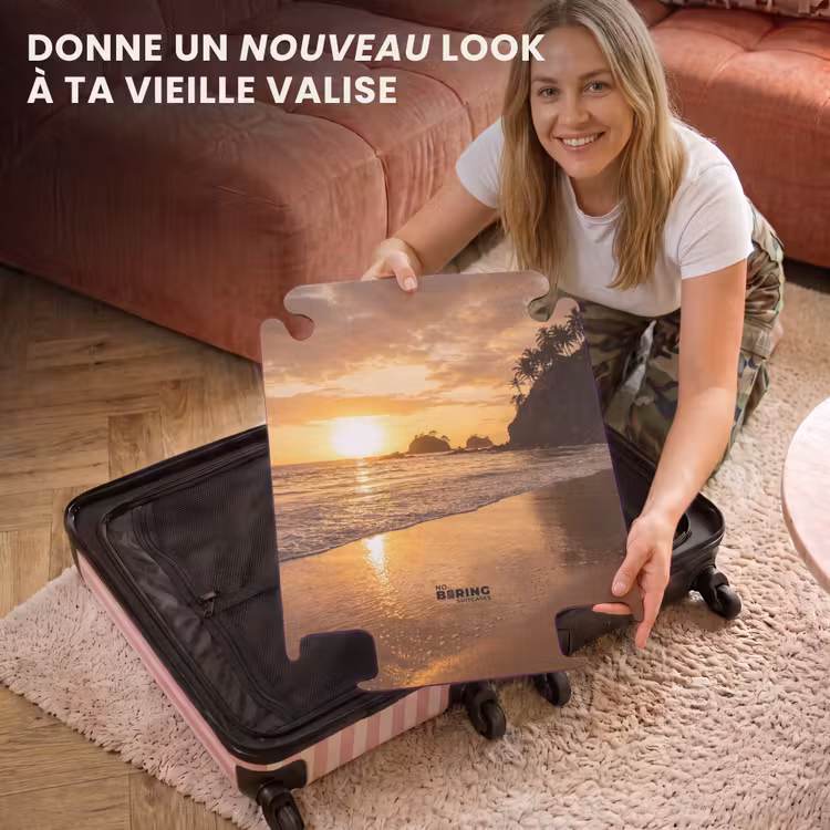 CaseSwap™ - Plage - Coucher de soleil - Nature - Tropical - Orange — 3