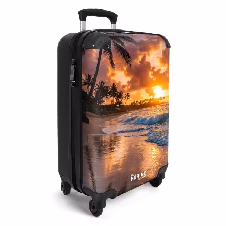 CaseSwap™ - Plage - Lever du soleil - Tropical - Nature - Orange — 2
