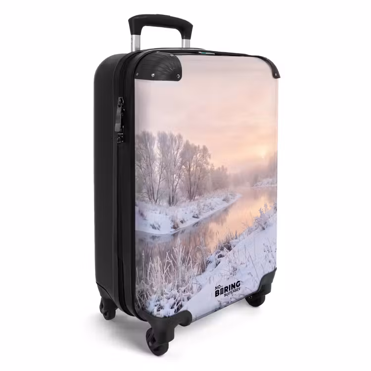 CaseSwap - Rivière - Hiver - Paysage - Neige - Lever du soleil — 2