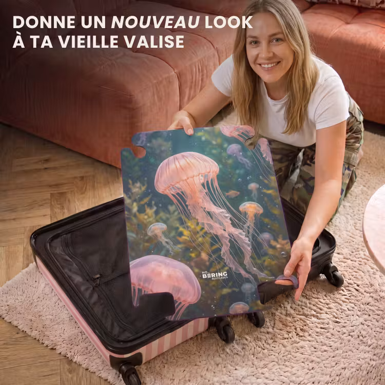 CaseSwap™ - Méduse - Rose - Sous-marin - Vie marine - Animaux — 3
