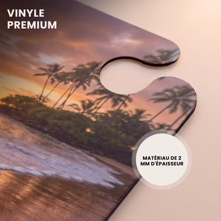 CaseSwap™ - Plage - Coucher de soleil - Palmiers - Nature - Orange — 5