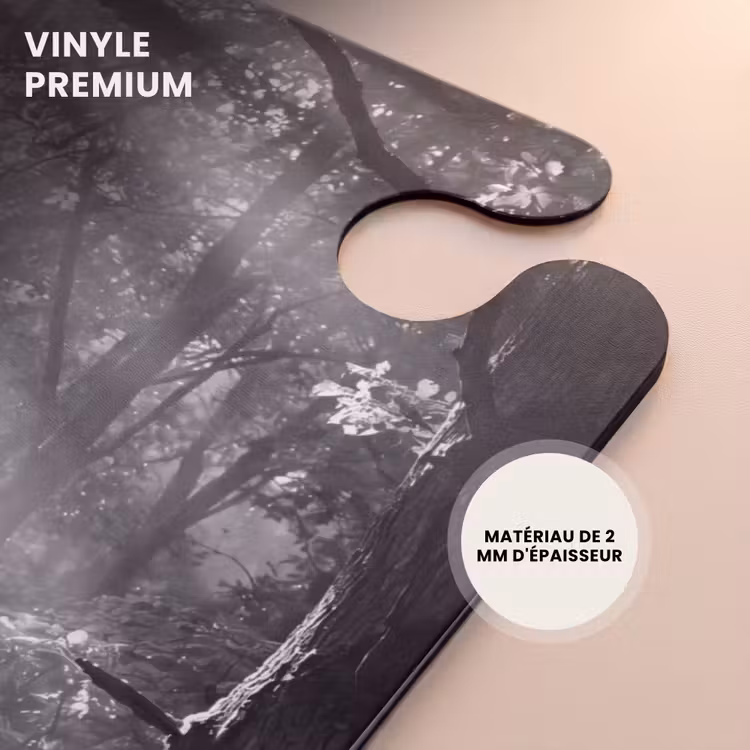 CaseSwap - Forêt - Rayons de lumière - Nature - Noir et blanc — 5
