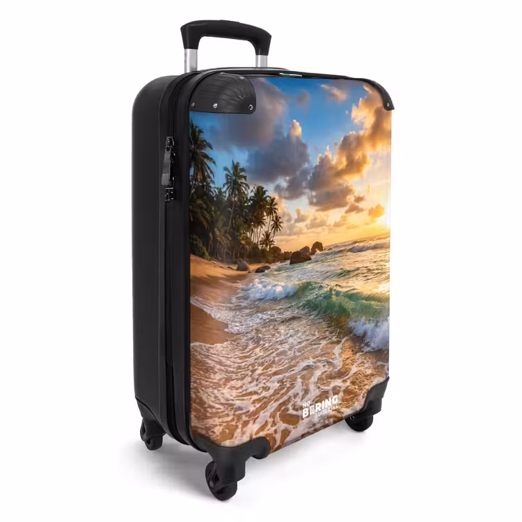 CaseSwap - Plage - Coucher de soleil - Vagues - Nature - Or — 2