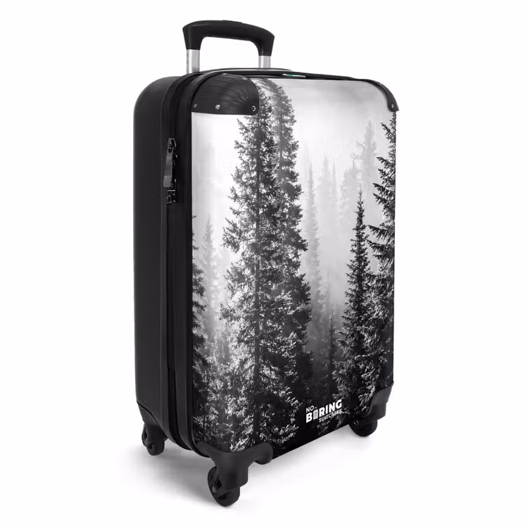 CaseSwap™ - Forêt - Brouillard - Hiver - Monochrome - Nature — 2